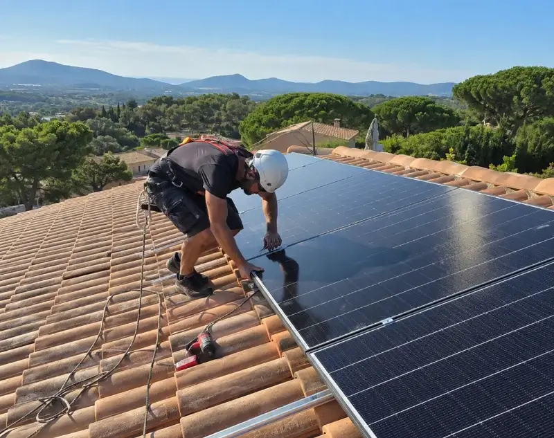 Installateur panneaux solaires Marcillé-Robert — pose photovoltaïque sur toiture